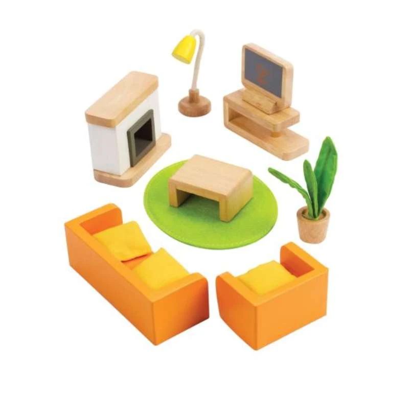 Hape Nukkekodin Olohuone Kalusteet 3 Hape Nukkekodin Olohuone Kalusteet