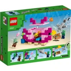 LEGO Minecraft 21247 Aksolotlin Talo -Muovi Ja Lelu US 5 4
