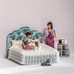 Lundby Nukkekodin Makuuhuone Setti -Muovi Ja Lelu US 60200600 2