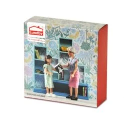 Lundby Nukkekodin Kirjahylly -Muovi Ja Lelu US 603060 ltk 1