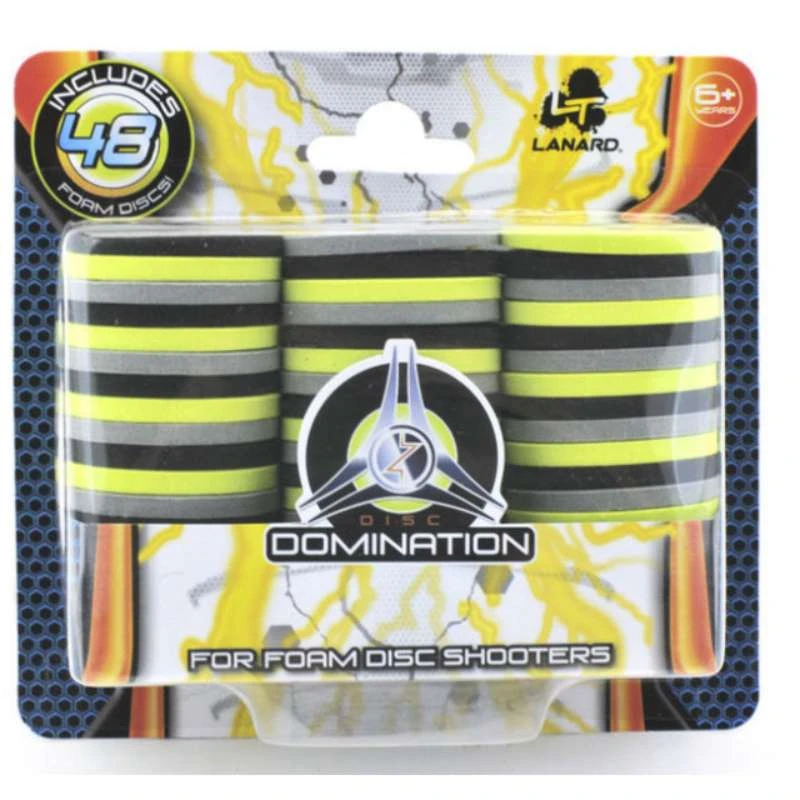 Kiekkopyssy Disc Domination Lisäkiekot 48 Kpl 3 Kiekkopyssy Disc Domination Lisäkiekot 48 Kpl