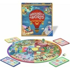 Around The World Disney Lautapeli Ravensburger -Muovi Ja Lelu US Around the world disney lautapeli Ravensburger 2
