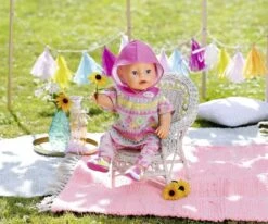 Baby Born Asu Poncho Ja Trikoot -Muovi Ja Lelu US Baby Born Poncho ja trikoot