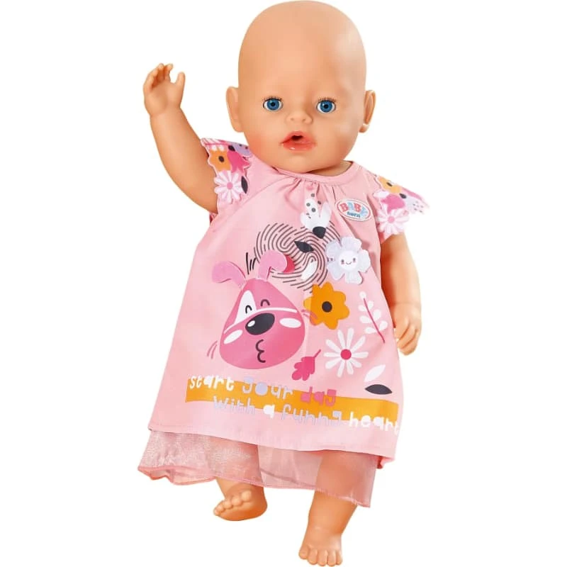 Baby Born Vaaleanpunainen Koira Mekko asu 4 Baby Born Vaaleanpunainen Koira Mekko asu - Image 2