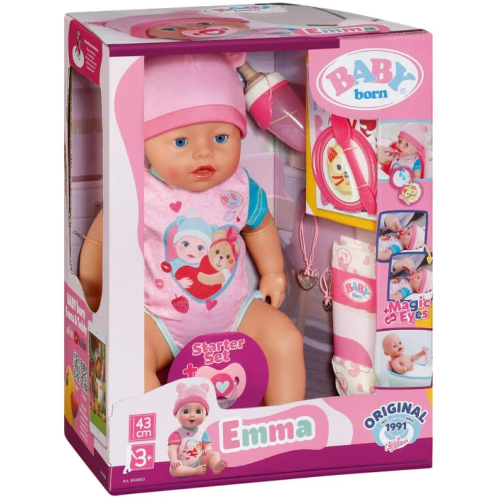Baby Born Nukke 43 Cm Emma 3 Baby Born Nukke 43 Cm Emma
