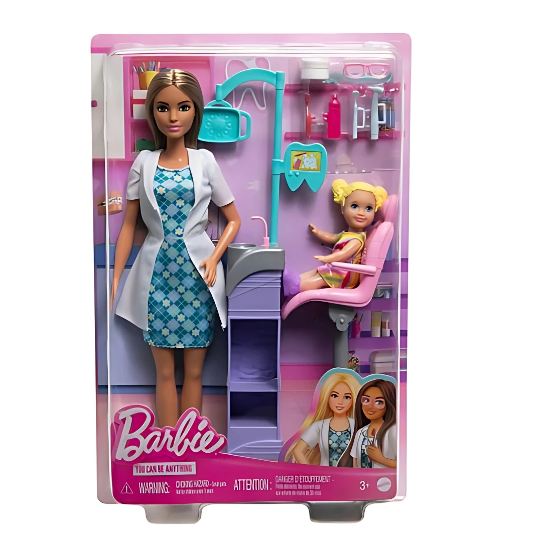 Barbie Hammaslääkäri -leikkisetti 3 Barbie Hammaslääkäri -leikkisetti