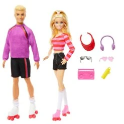 Barbie & Ken Rullaluistelijat -Muovi Ja Lelu US Barbie Ken Rullaluistelijat 5 1