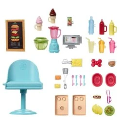 Barbie Ruokarekka -Muovi Ja Lelu US Barbie Ruokarekka 4