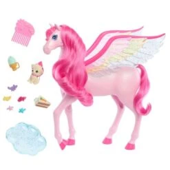 Barbie Touch Of Magic Pegasus Hevonen -Muovi Ja Lelu US Barbie Touch Of Magic Pegasus hevonen 1