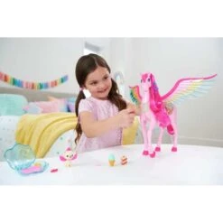 Barbie Touch Of Magic Pegasus Hevonen -Muovi Ja Lelu US Barbie Touch Of Magic Pegasus hevonen 2