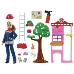 Barbie & Paloasema -Muovi Ja Lelu US Barbie paloasema 2