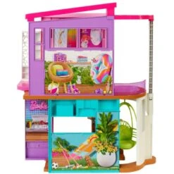 Barbie Talo Vacation House -Muovi Ja Lelu US Barbie talo Vacation House leikkisetti