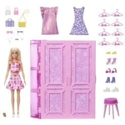 Barbie & Vaatekaappi Dream Closet -Muovi Ja Lelu US Barbie vaatekaappi Dream Closet 1