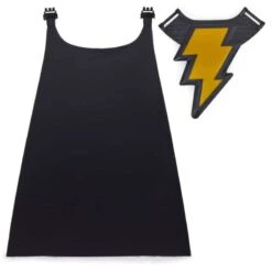 Lasten Naamiaisasu Black Adam Guardian Suit-viitta 6 Lasten Naamiaisasu Black Adam Guardian Suit-viitta -Muovi Ja Lelu US Black Adam Guardian Suit 1 1