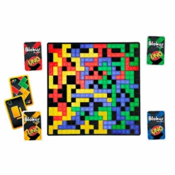 Blokus Shuffle: Uno Edition Peli -Muovi Ja Lelu US Blokus Shuffle Uno Edition peli 2