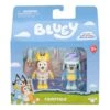 Bluey Hahmot 2 Kpl – Fairytale -Muovi Ja Lelu US Bluey Figure 2 Pack Fairytale