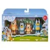 Bluey Hahmot Family 2 Bluey Hahmot Family -Muovi Ja Lelu US Bluey Hahmot 4 Kpl