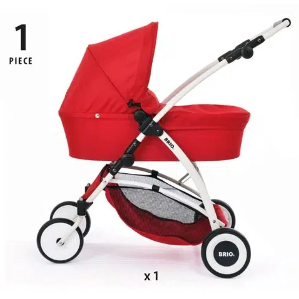 Brio Nukenvaunu Spin Punainen 5 Brio Nukenvaunu Spin Punainen - Image 3