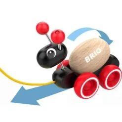 Brio Vedettävä Muurahainen 30348 -Muovi Ja Lelu US Brio vedettava muurahainen 30348 2