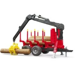 Bruder Tukkikärry 2252 8 Bruder Tukkikärry 2252 -Muovi Ja Lelu US Bruder Tukkikarry 2252