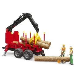 Bruder Tukkikärry 2252 11 Bruder Tukkikärry 2252 -Muovi Ja Lelu US Bruder Tukkikarry 2252 3