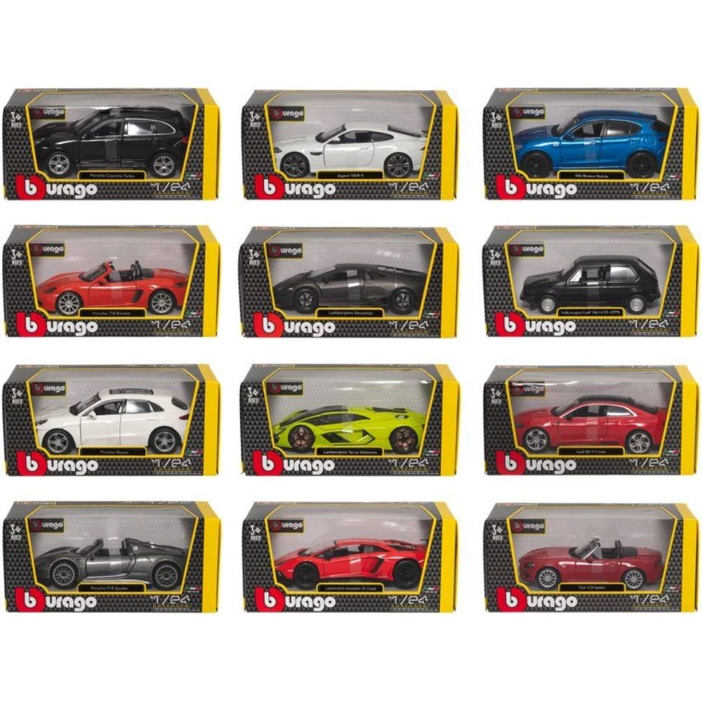 Burago Auto 1:24 Keräilyauto Erilaisia 3 Burago Auto 1:24 Keräilyauto Erilaisia