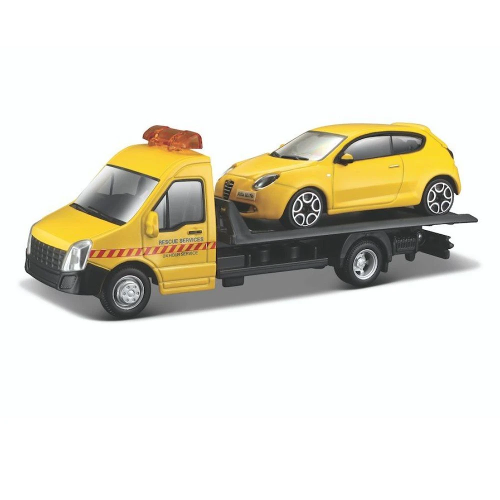 Burago Autonkuljetusauto 1:43 Eri Värisiä 5 Burago Autonkuljetusauto 1:43 Eri Värisiä - Image 3