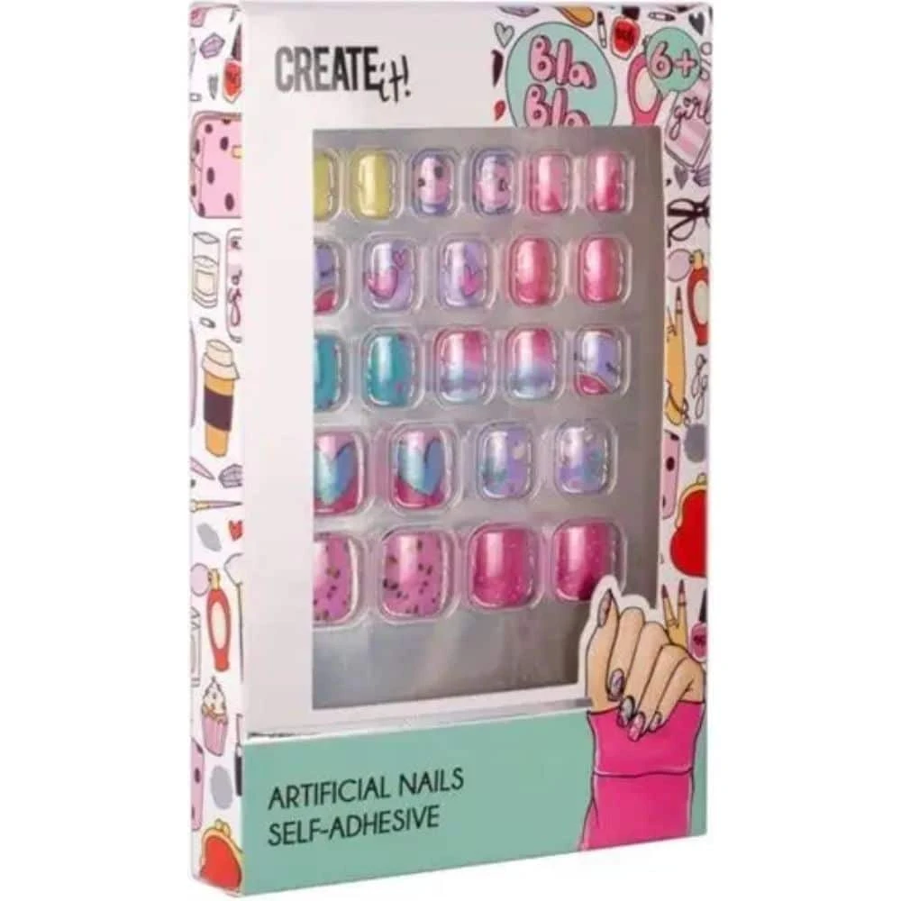 Kynsisetti 24 Kpl Create It! Tekokynnet 3 Kynsisetti 24 Kpl Create It! Tekokynnet