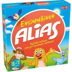 Ensimmäinen Alias Lautapeli 3-7V.