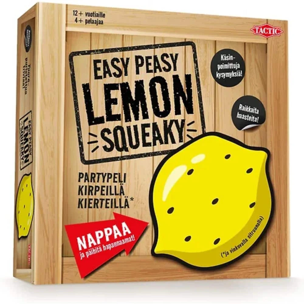 Easy Peasy Lemon Squeaky Partypeli Tactic 3 Easy Peasy Lemon Squeaky Partypeli Tactic