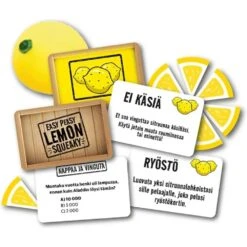 Easy Peasy Lemon Squeaky Partypeli Tactic 5 Easy Peasy Lemon Squeaky Partypeli Tactic -Muovi Ja Lelu US City 60437 Viidakkotutkija Helikopteri L 9