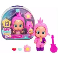 Cry Babies Stars Talent Babies Nukke Stella -Muovi Ja Lelu US Cry Babies Stars Talent nukke Stella 1