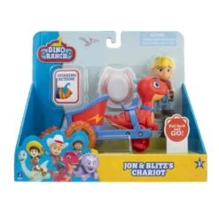 Dino Ranch Hahmo Ja Kulkuneuvo Erilaisia