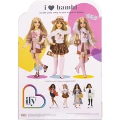 Disney ILY Bambi Muotinukke -Muovi Ja Lelu US Disney Ily Bambi muotinukke 3