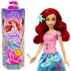 Disney Prinsessa Ariel Spin & Reveal -Muovi Ja Lelu US Disney Prinsessa Ariel spin amp reveal 4