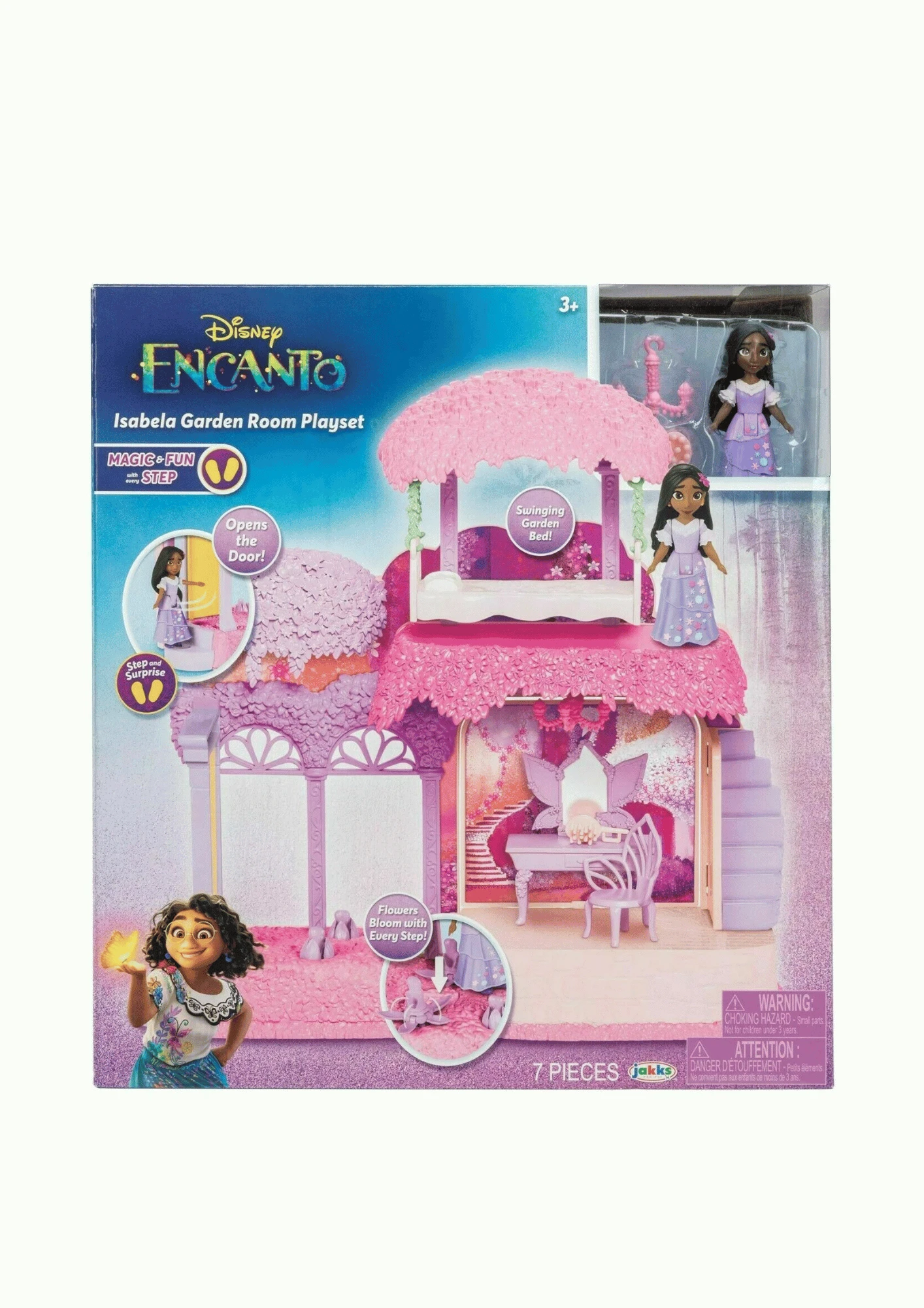 Disney Encanto Isabela Puutarha-leikkisetti 3 Disney Encanto Isabela Puutarha-leikkisetti