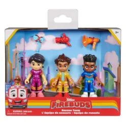 Firebuds Rescue Team Hahmot 3 Kpl