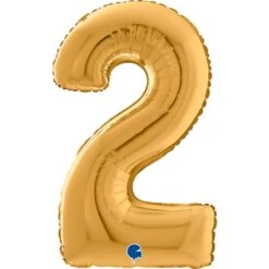 Folionumeropallo 2 Kulta 66 Cm