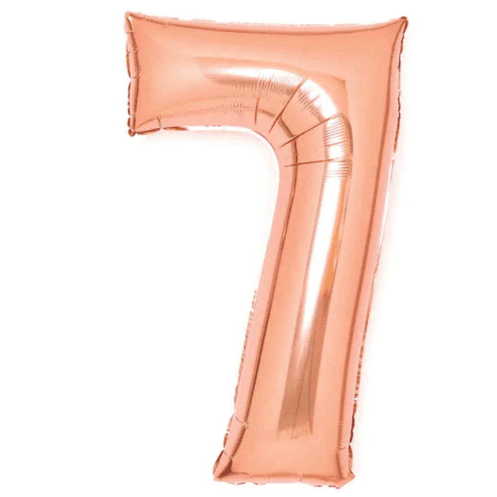 Folionumeropallo 7 Ruusukulta 66 Cm 3 Folionumeropallo 7 Ruusukulta 66 Cm
