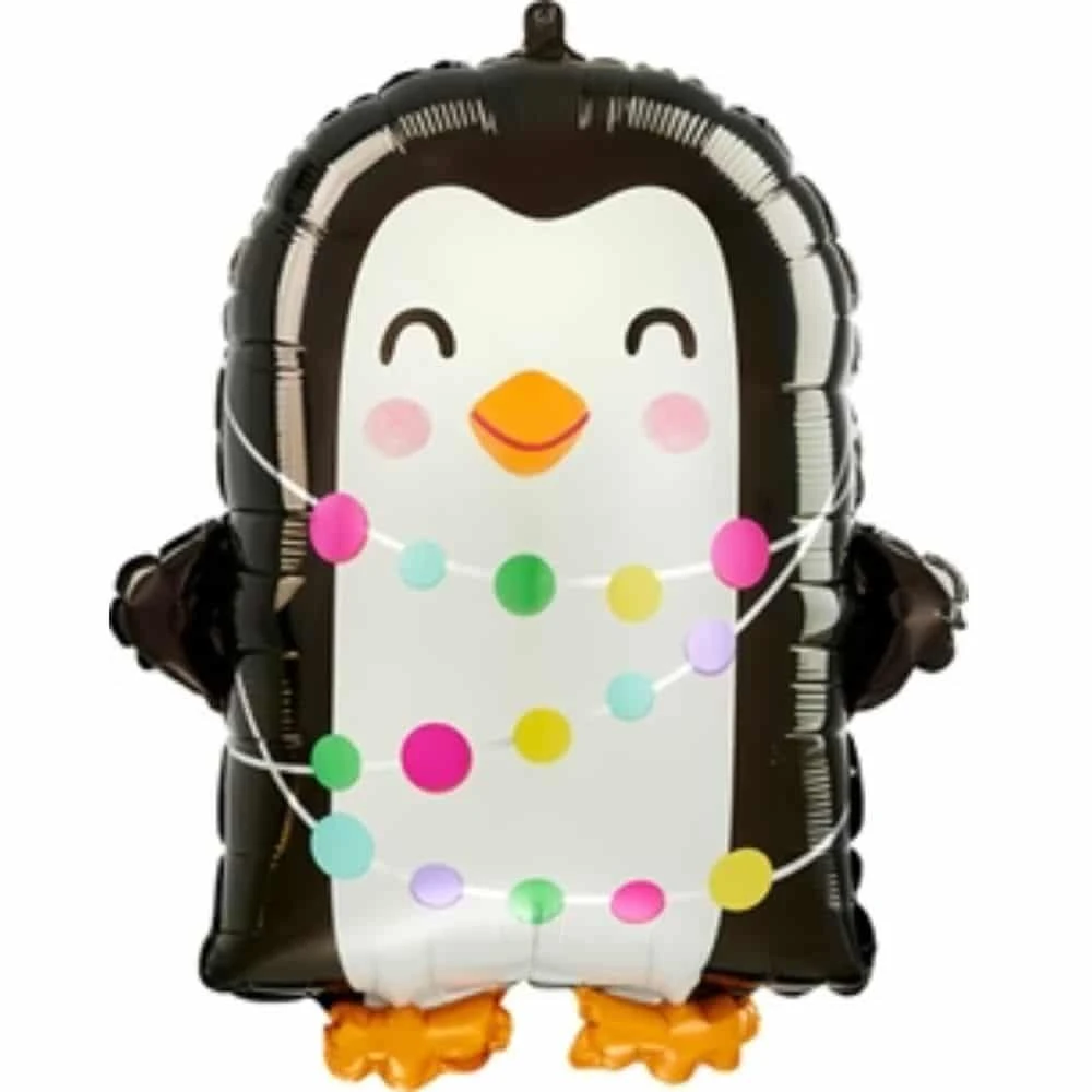 Foliopallo Pingviini Juhlatunnelmissa 3 Foliopallo Pingviini Juhlatunnelmissa