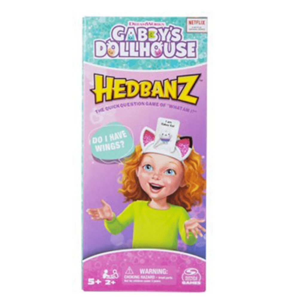 Hedbanz Gabby’s Dollhouse -peli 3 Hedbanz Gabby’s Dollhouse -peli