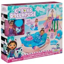 Gabby’s Nukkekoti Allasleikkisetti 10 Osaa