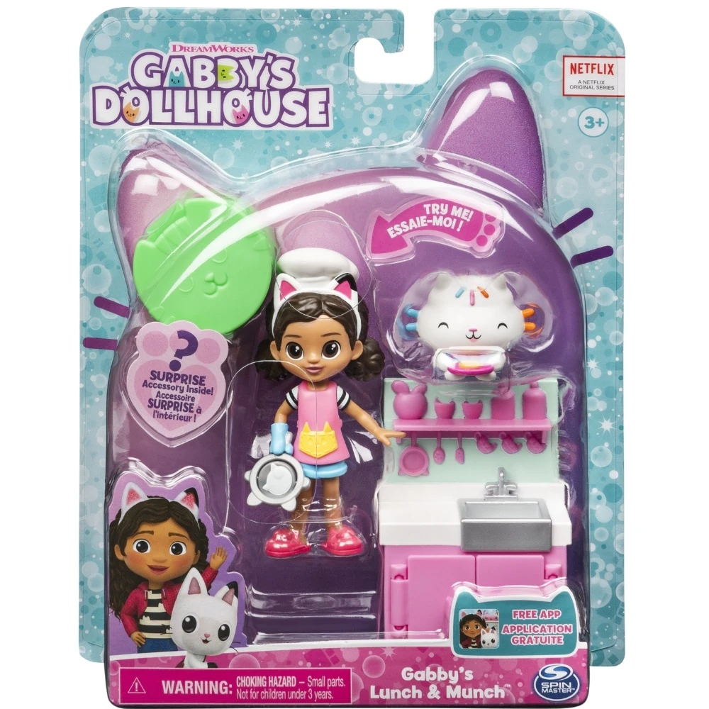 Gabby’s Nukkekoti Keittiö -leikkisetti 3 Gabby’s Nukkekoti Keittiö -leikkisetti