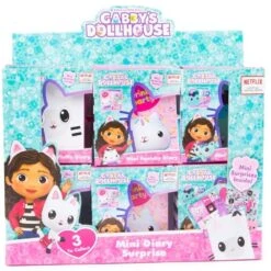 Gabby’s Nukkekoti Mini Päiväkirja Erilaisia 5 Gabby’s Nukkekoti Mini Päiväkirja Erilaisia -Muovi Ja Lelu US Gabbys nukkekoti mini paivakirja erilaisia 1