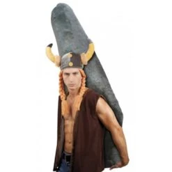 Gallialaiskypärä Hiuksilla Obelix Pehmeä Aikuisten -Muovi Ja Lelu US Gallialaiskypara hiuksilla Obelix pehmea 2