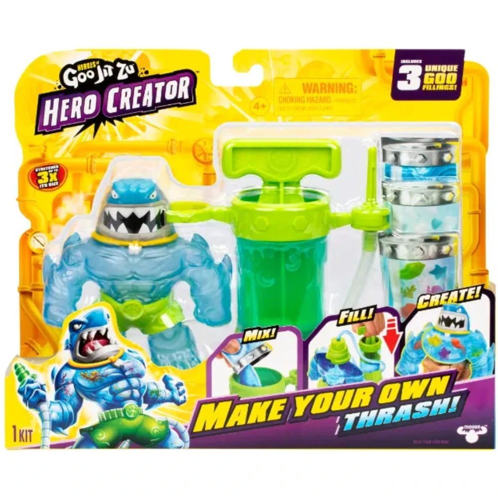 Goo Jit Zu Hero Creator Thrash Figuuri 3 Goo Jit Zu Hero Creator Thrash Figuuri