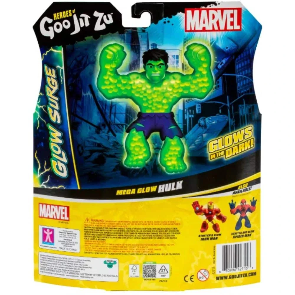 Goo Jit Zu Hulk Glow Surge Figuuri 5 Goo Jit Zu Hulk Glow Surge Figuuri - Image 3