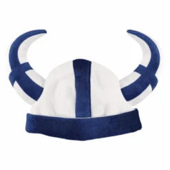 Hattu Viikinkihattu Sinivalkoinen