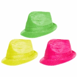 Hattu Neon Glitter Erilaisia