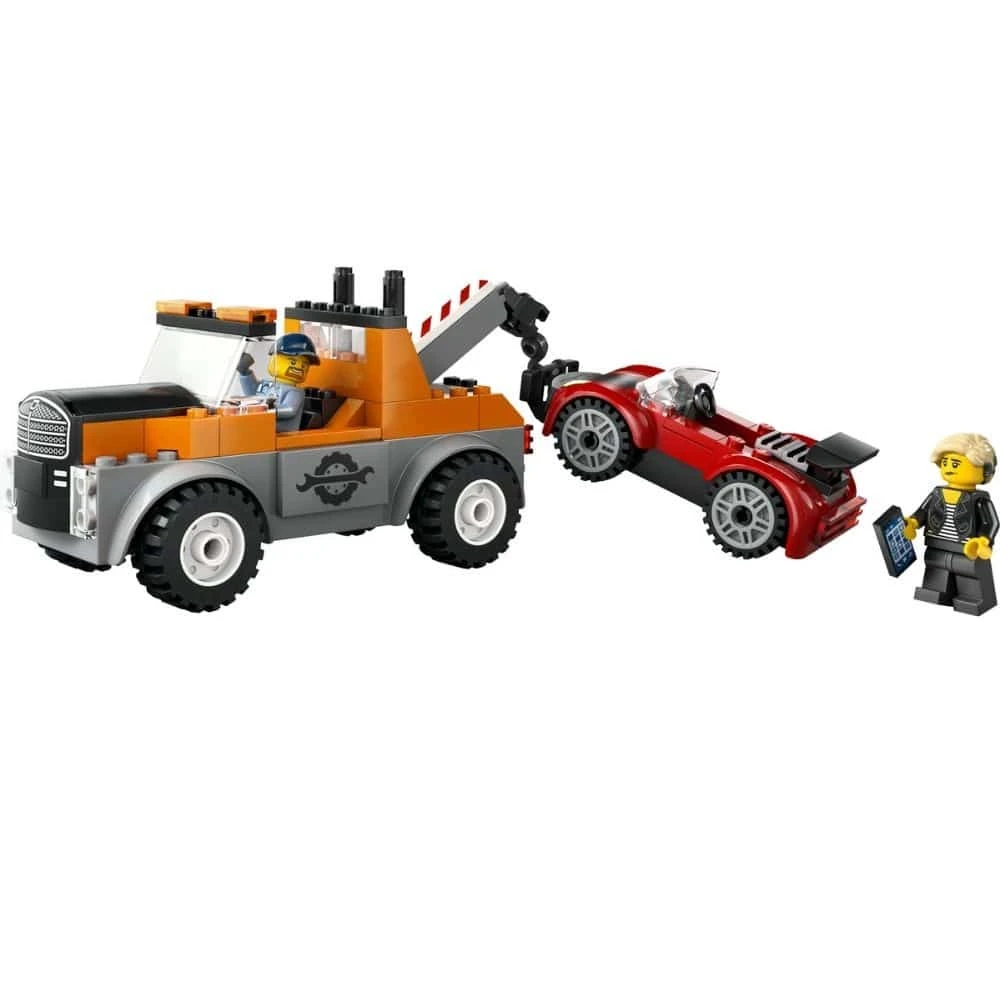 LEGO City 60435 Hinausauto Ja Urheiluautokorjaamo 4 LEGO City 60435 Hinausauto Ja Urheiluautokorjaamo - Image 2